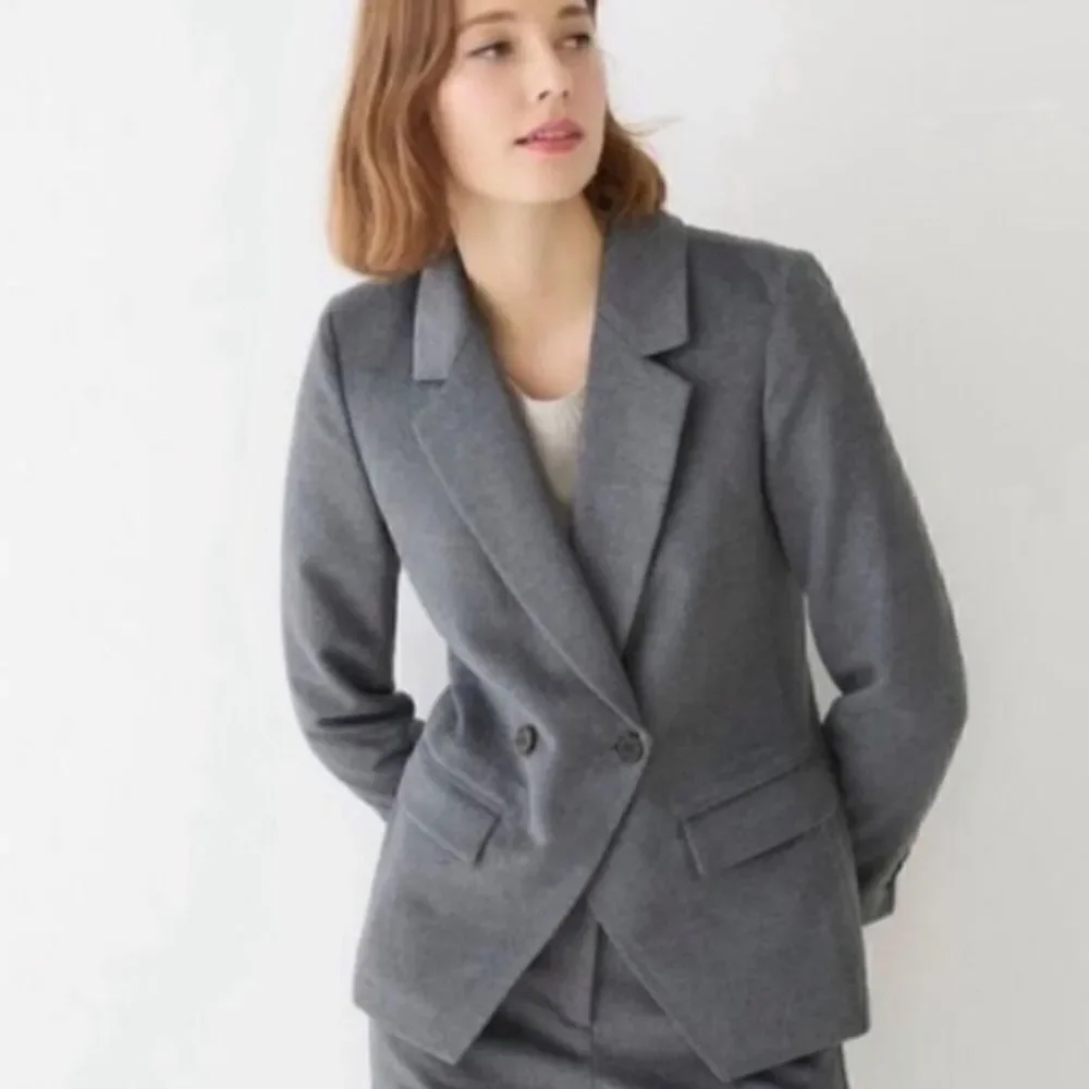 j crew devon wool blend blazer